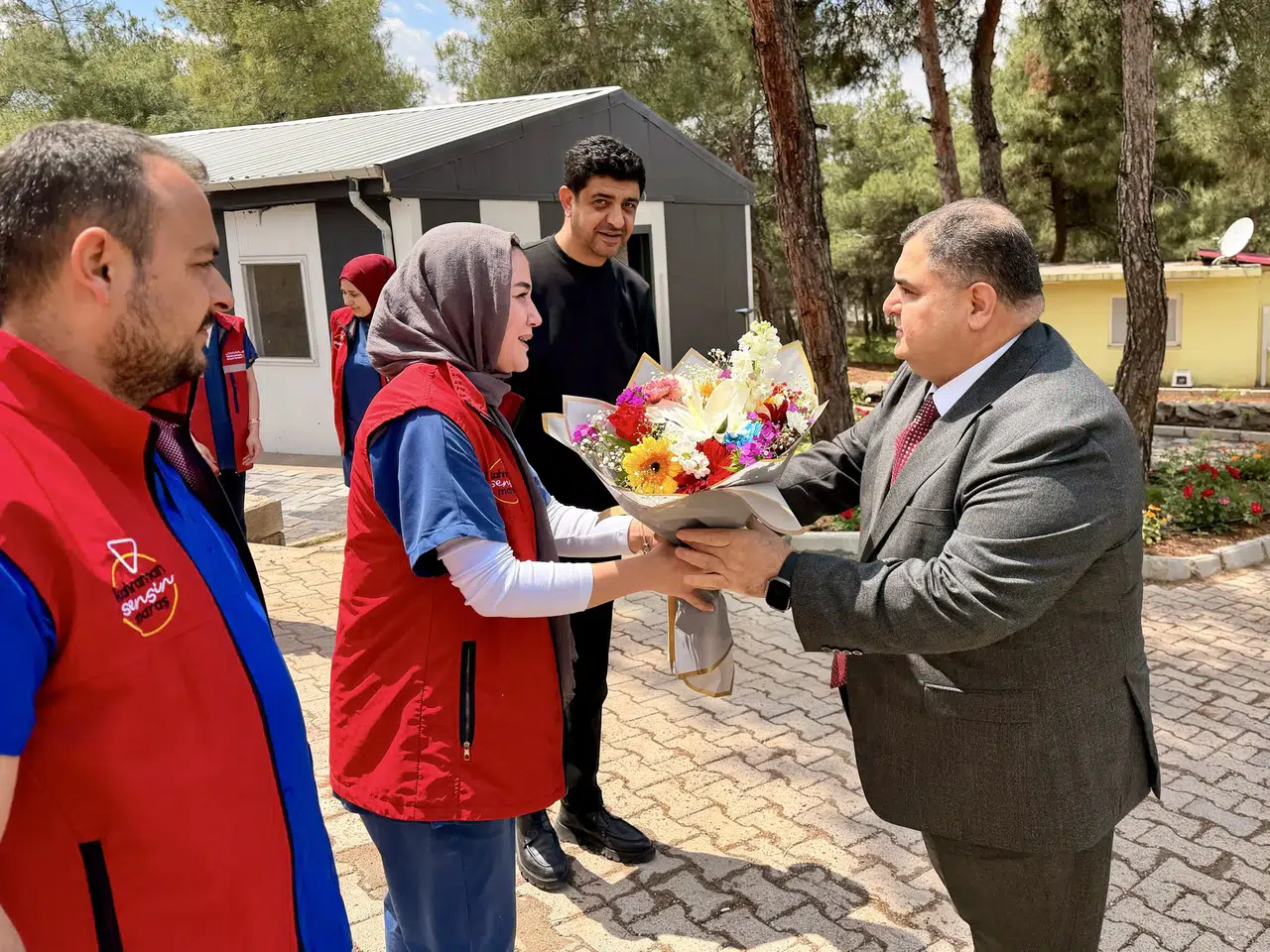 Başkan Yardımcısı Beşen Çalışanlarla Bayramlaştı