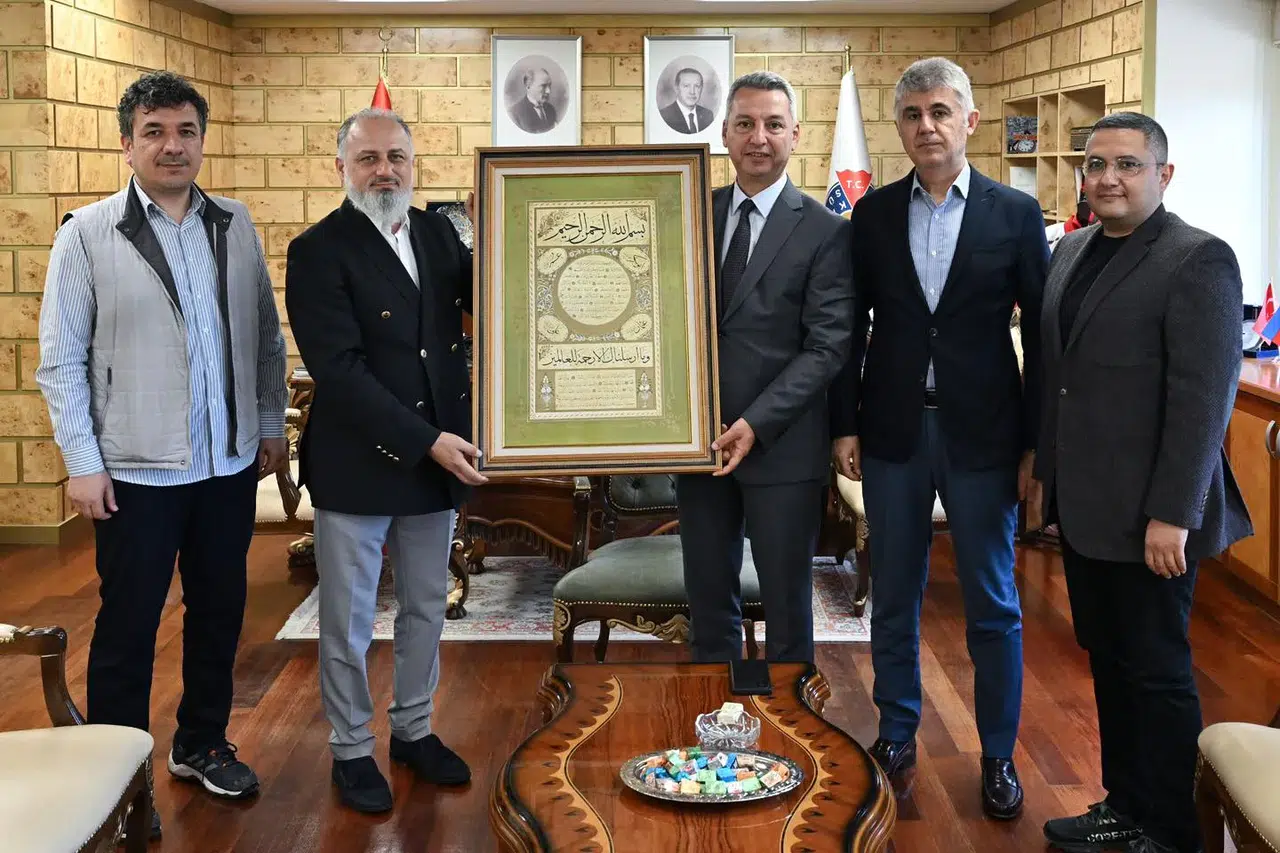 İlim Yayma Cemiyetinden KSÜ Rektörü Okumuş’a Ziyaret