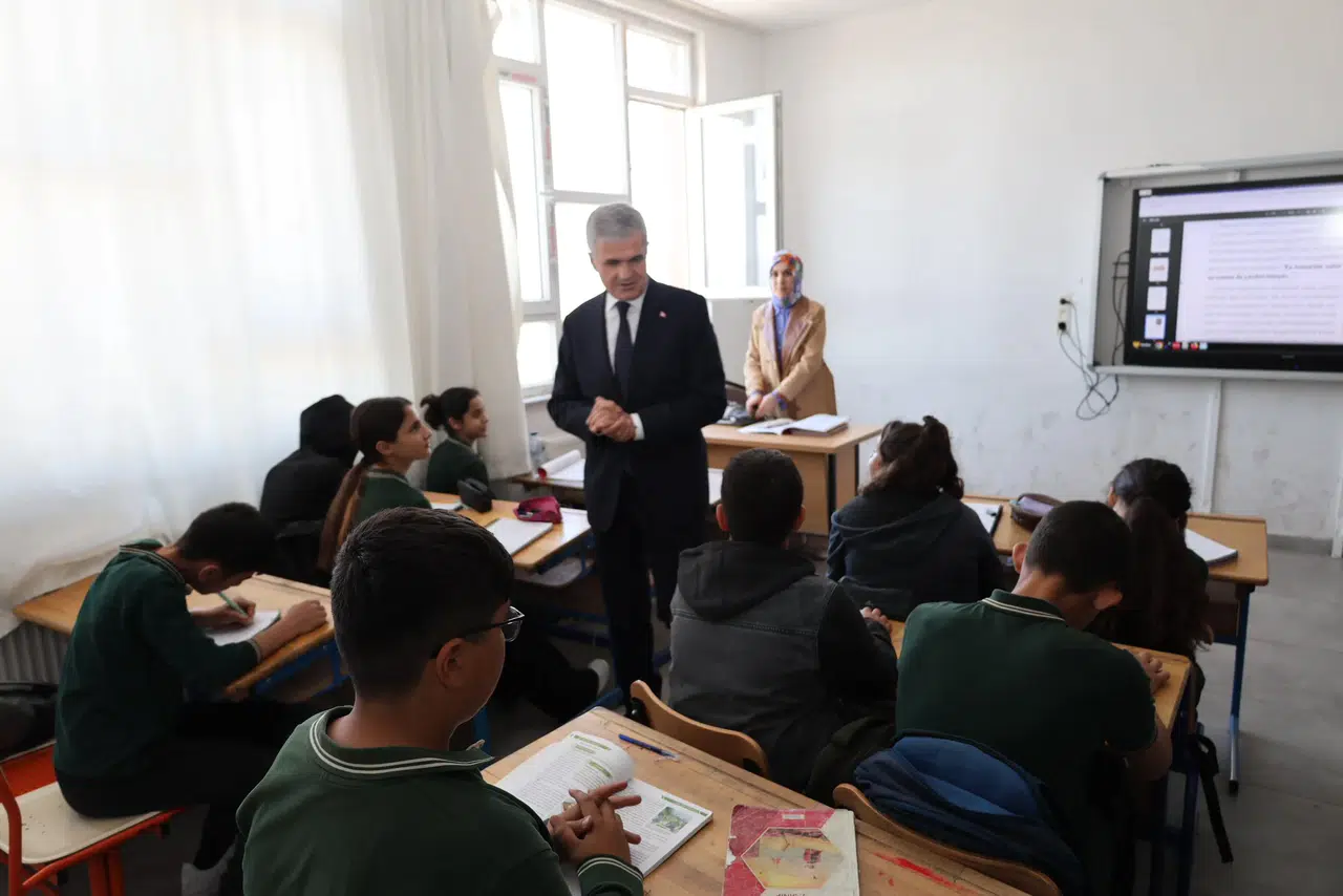 Turan Akpınar Dulkadiroğlu’nda Okulları İnceledi