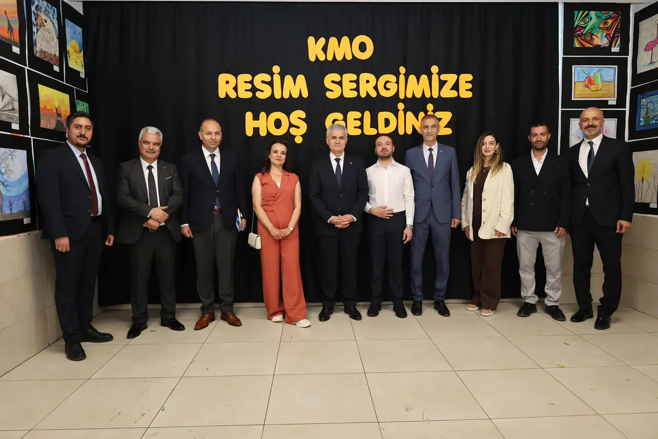 Kahramanmaraş Ortaokulu’nda Görkemli Resim Sergisi