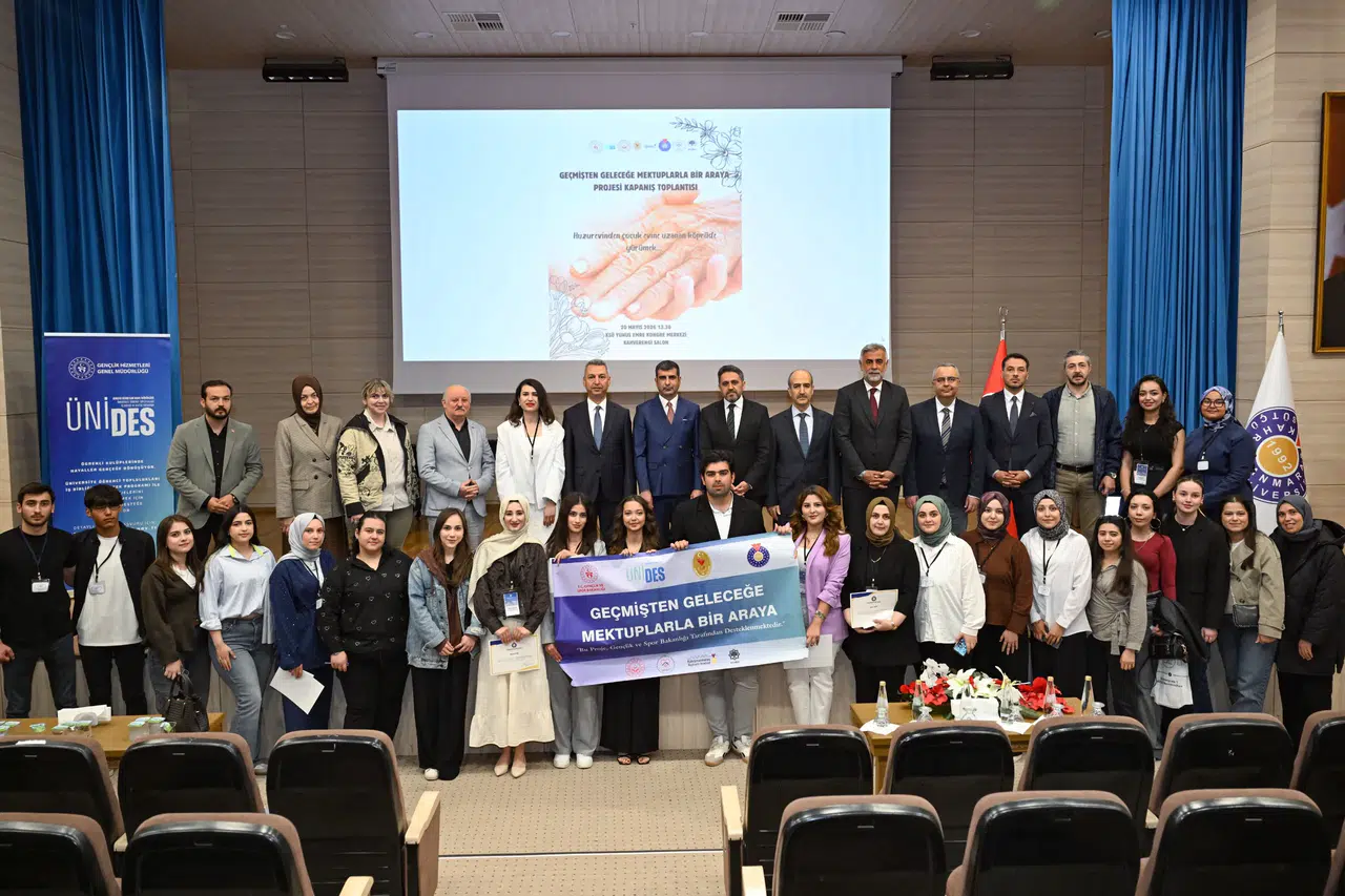 KSÜ’de Geçmişten Geleceğe Mektup projesi tamamlandı