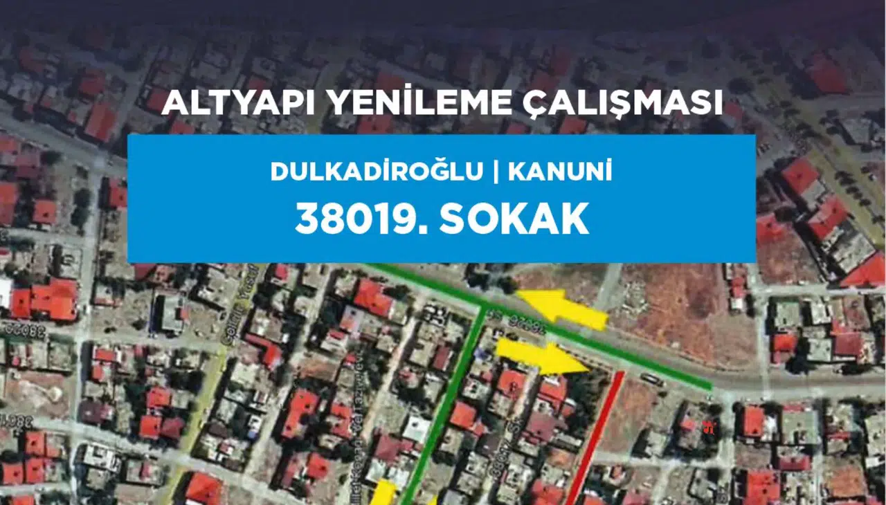 KASKİ'den Trafik Uyarısı: İki Mahallede Bazı Yollar Geçici Olarak Kapatıldı
