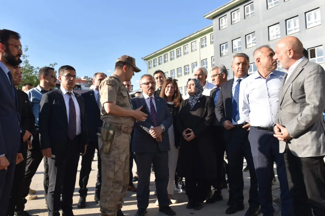 TBMM Komisyonu, Siverek'teki okul saldırılarını araştırmak için incelemelede