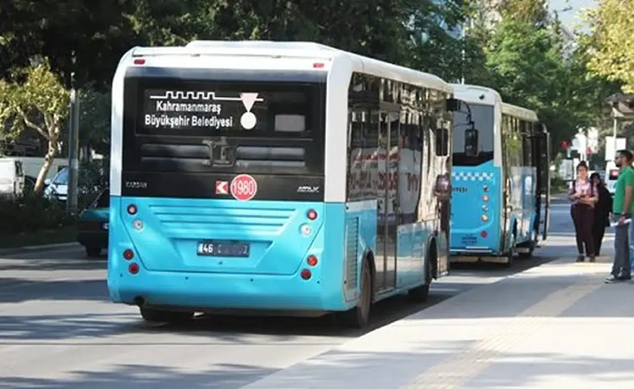 Öğrencilere Müjde: Kahramanmaraş'ta Otobüsler Ücretsiz