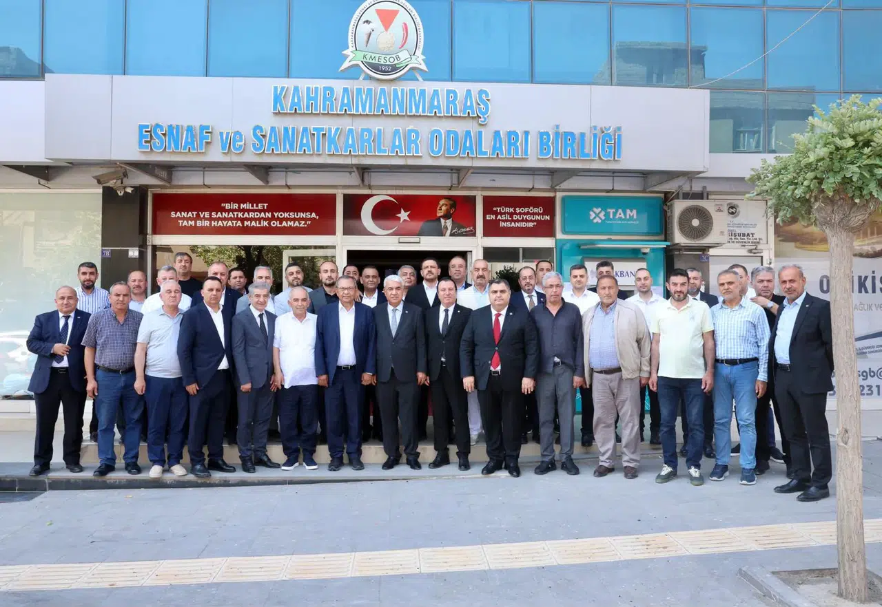 Kahramanmaraş'ta KMTSO'dan Kuybu'ya hayırlı olsun ziyareti!