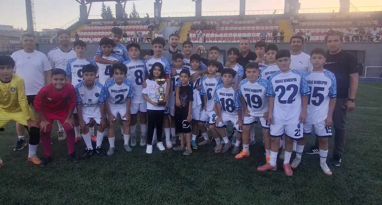 Kahramanmaraş U13 Ligi'nde Kupa Maraş Demirspor'un!