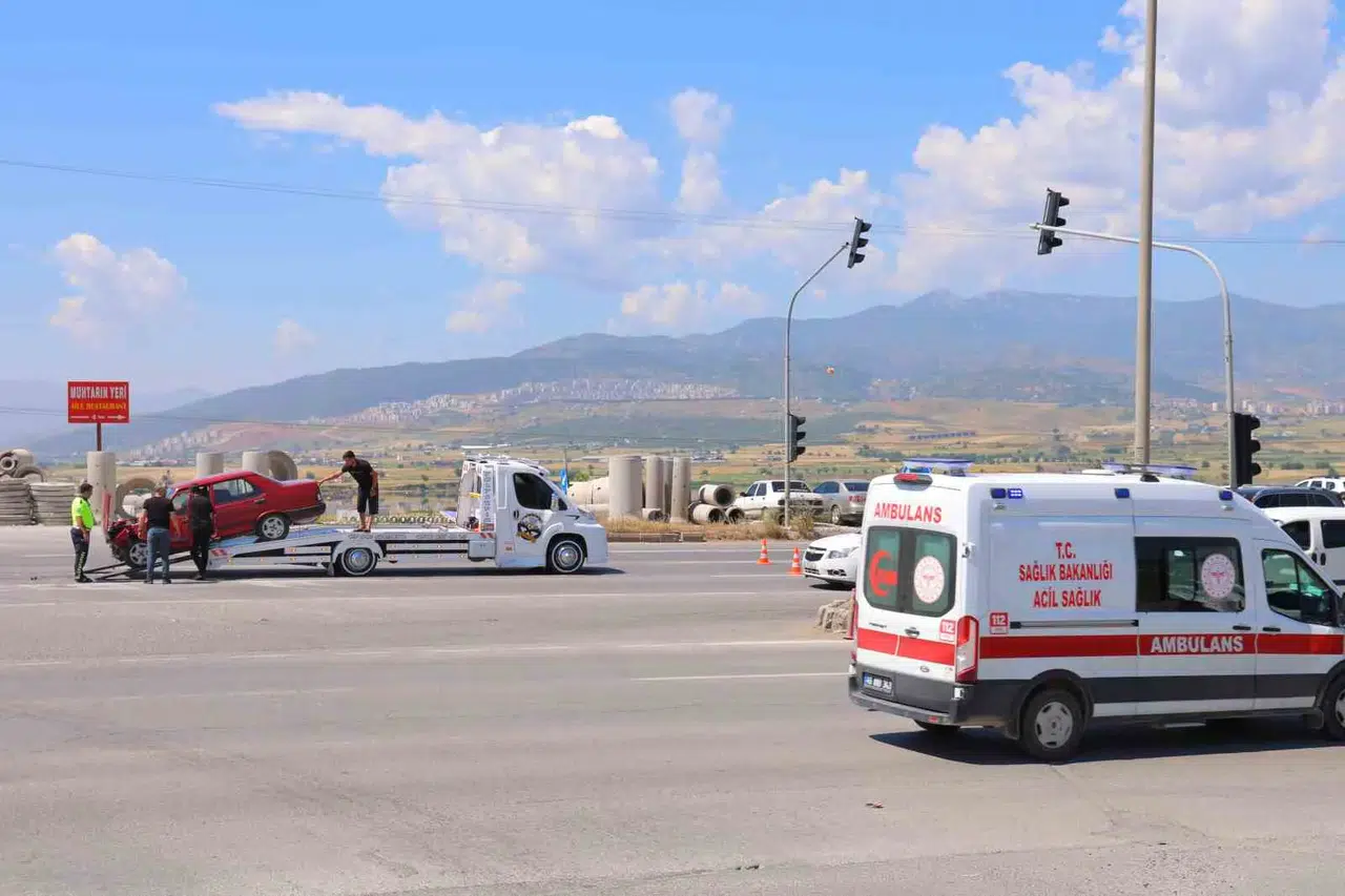 Kahramanmaraş'ta İki Ayrı Trafik Kazası: 2 Yaralı