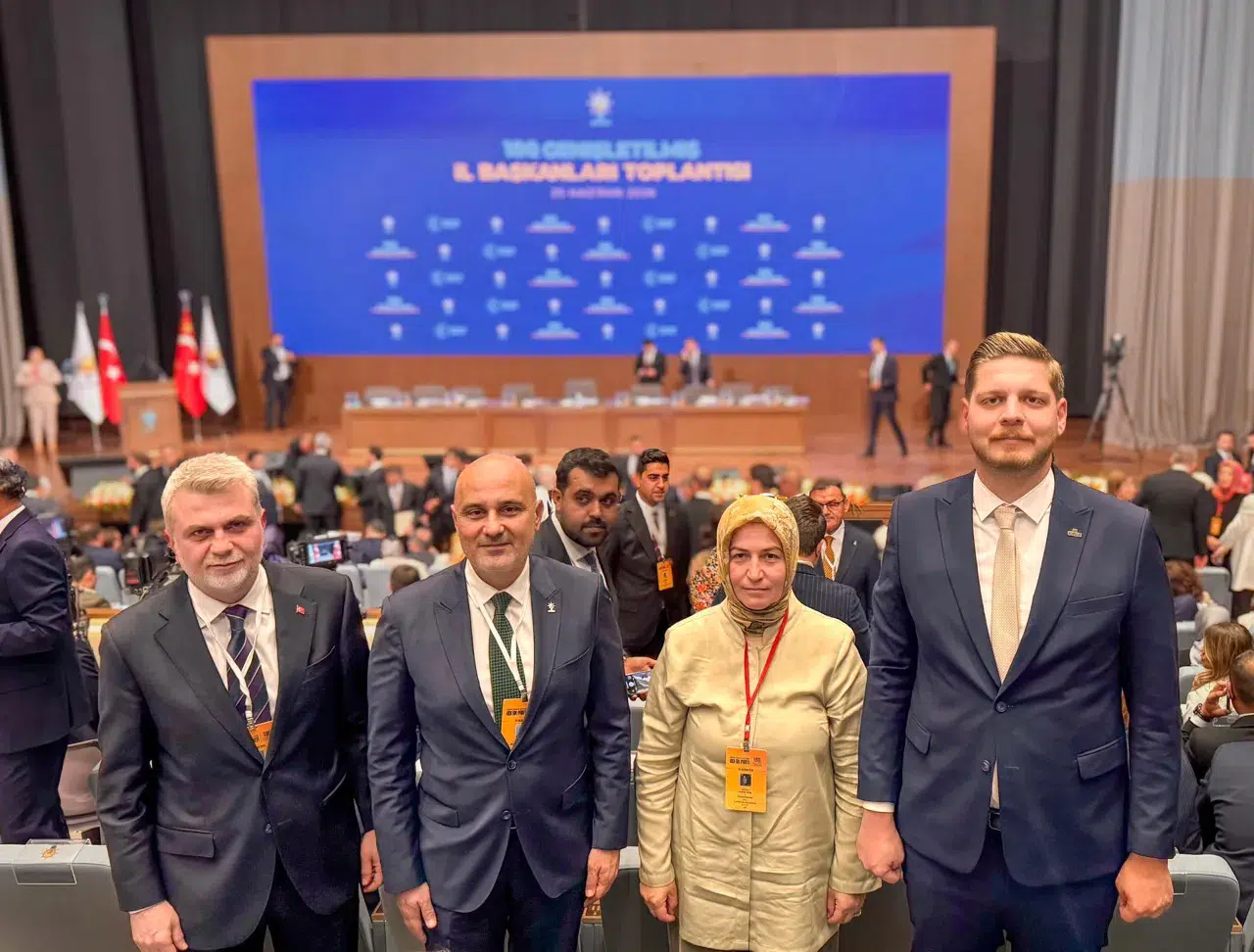 Başkan Fırat Görgel AK Parti'nin 180. İl Başkanları Toplantısı'na katıldı