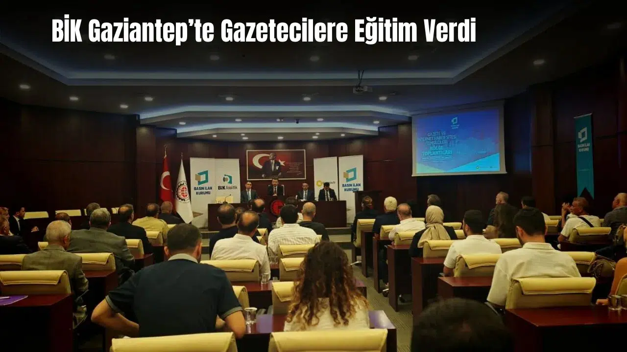 Müdür Abdulkadir Çay Gaziantep'te Gazetecilerle Buluştu
