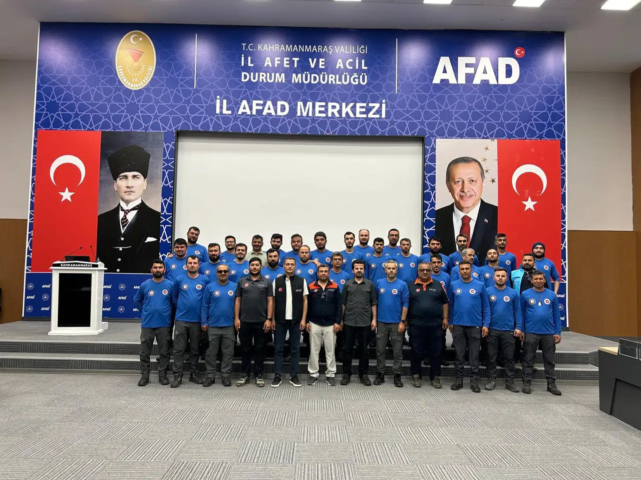 TDV Kahramanmaraş Arama Kurtarma Ekibi Akredite Oldu
