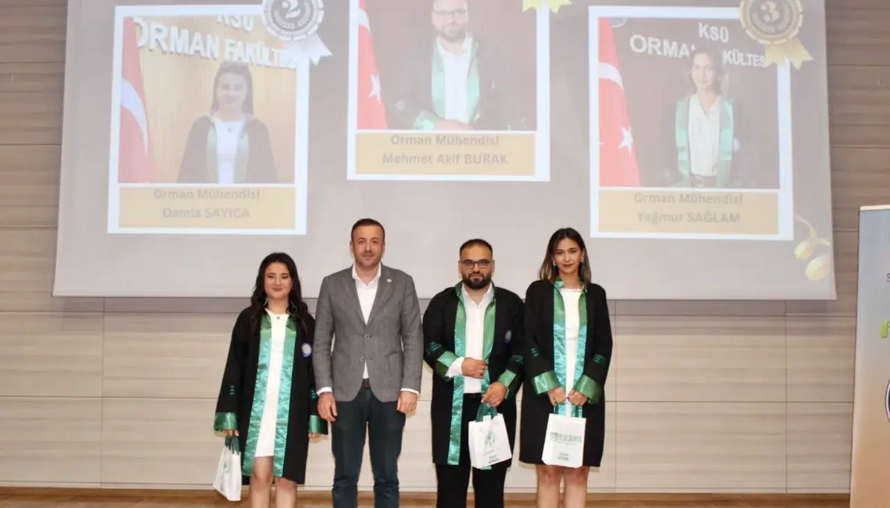 KSÜ Orman Fakültesi Mezuniyetlerini Uğurladı