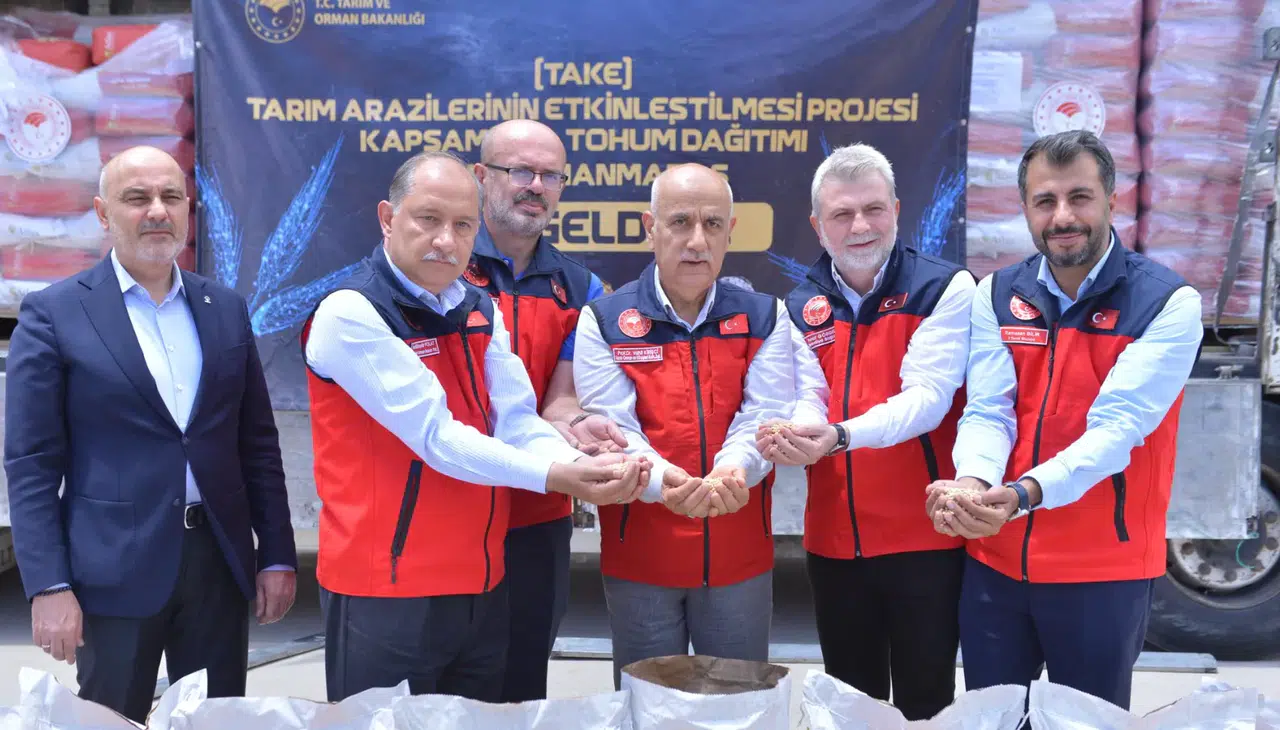 Kahramanmaraş’ta Üreticilere Hibe Destekli Soya Tohumu