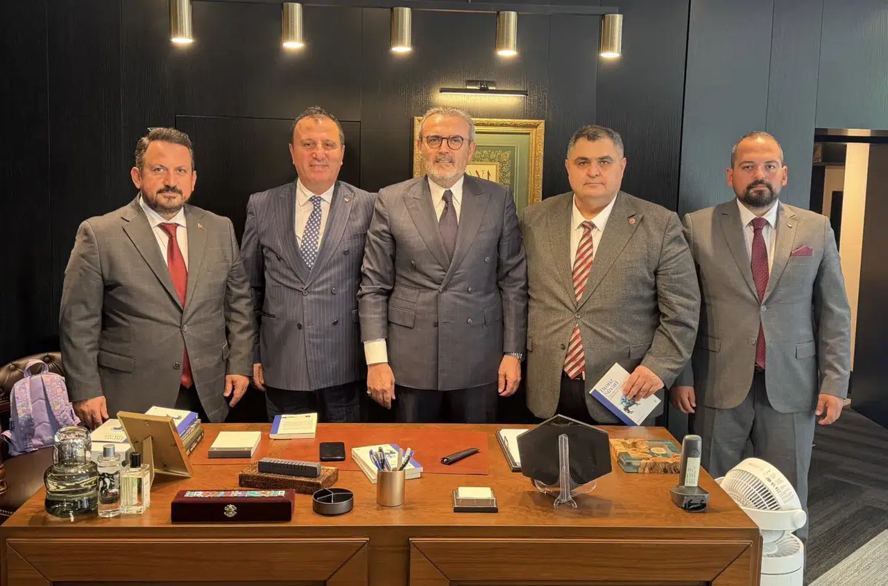 KMTSO Başkanı Buluntu'dan Mahir Ünal'a Ziyaret