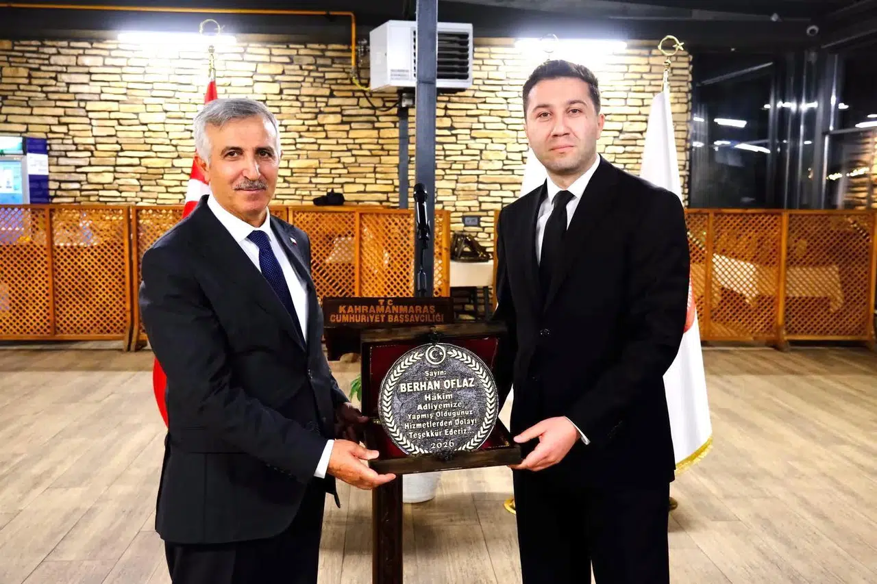 Kahramanmaraş'ta Hâkim ve Savcılara Veda Programı