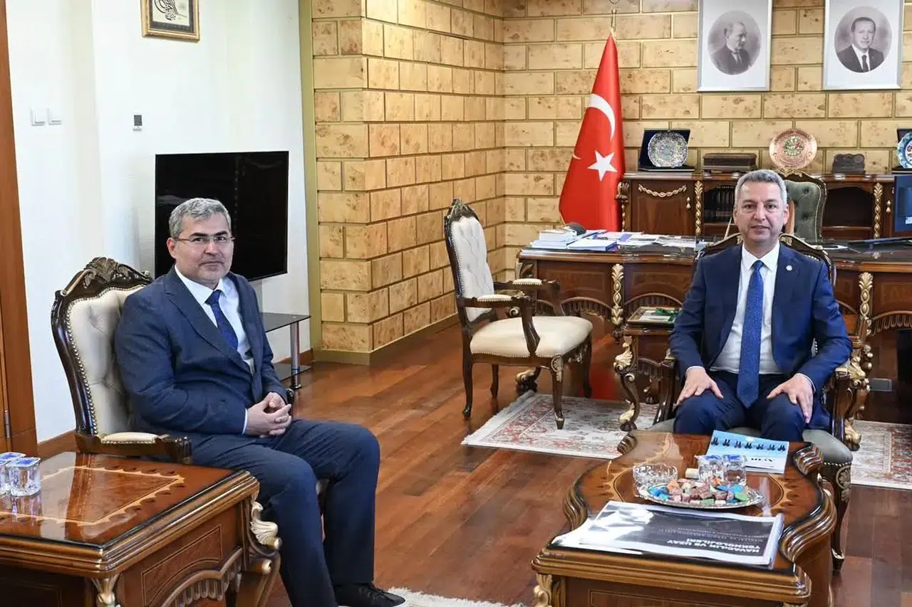 Tabip Odasından KSÜ Rektörü Okumuş'a Hayırlı Olsun Ziyareti