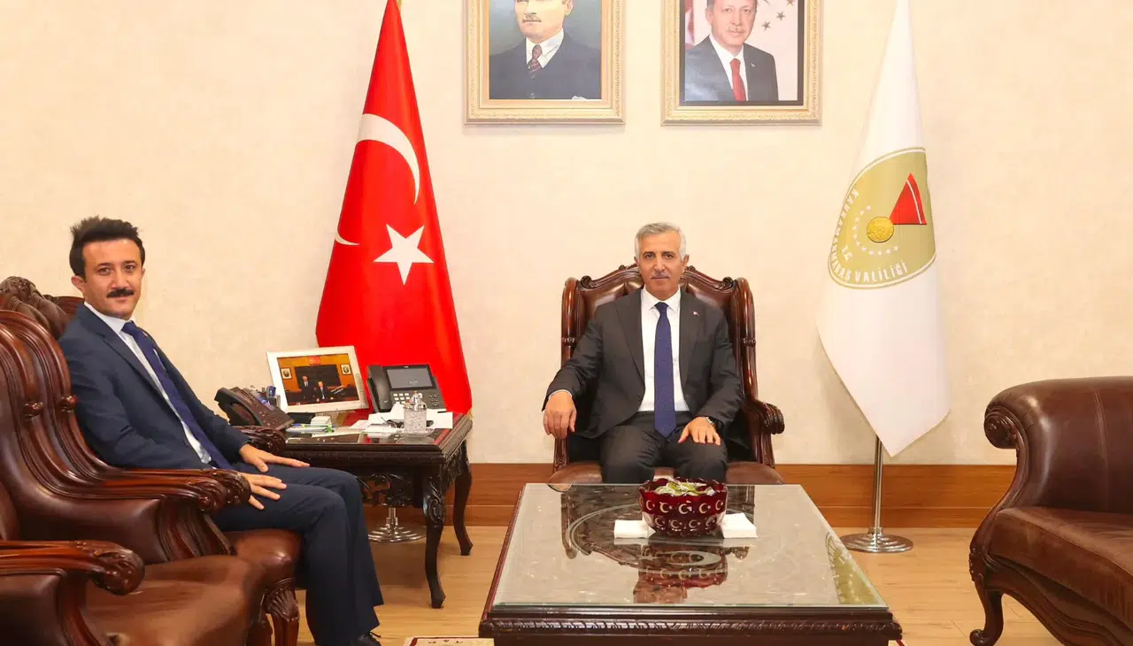 Vali Ünlüer Başsavcı Şener’i Makamında Ağırladı