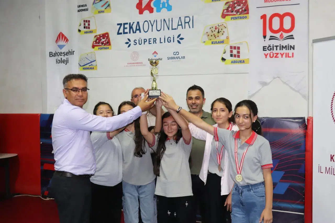 Kahramanmaraş'ta Zekâ Oyunları Finali heyecanla sona erdi!