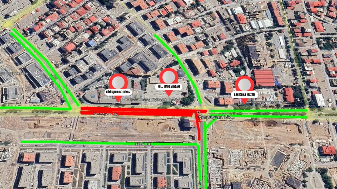 Azerbaycan Bulvarı 9 Gün Trafiğe Kapanıyor