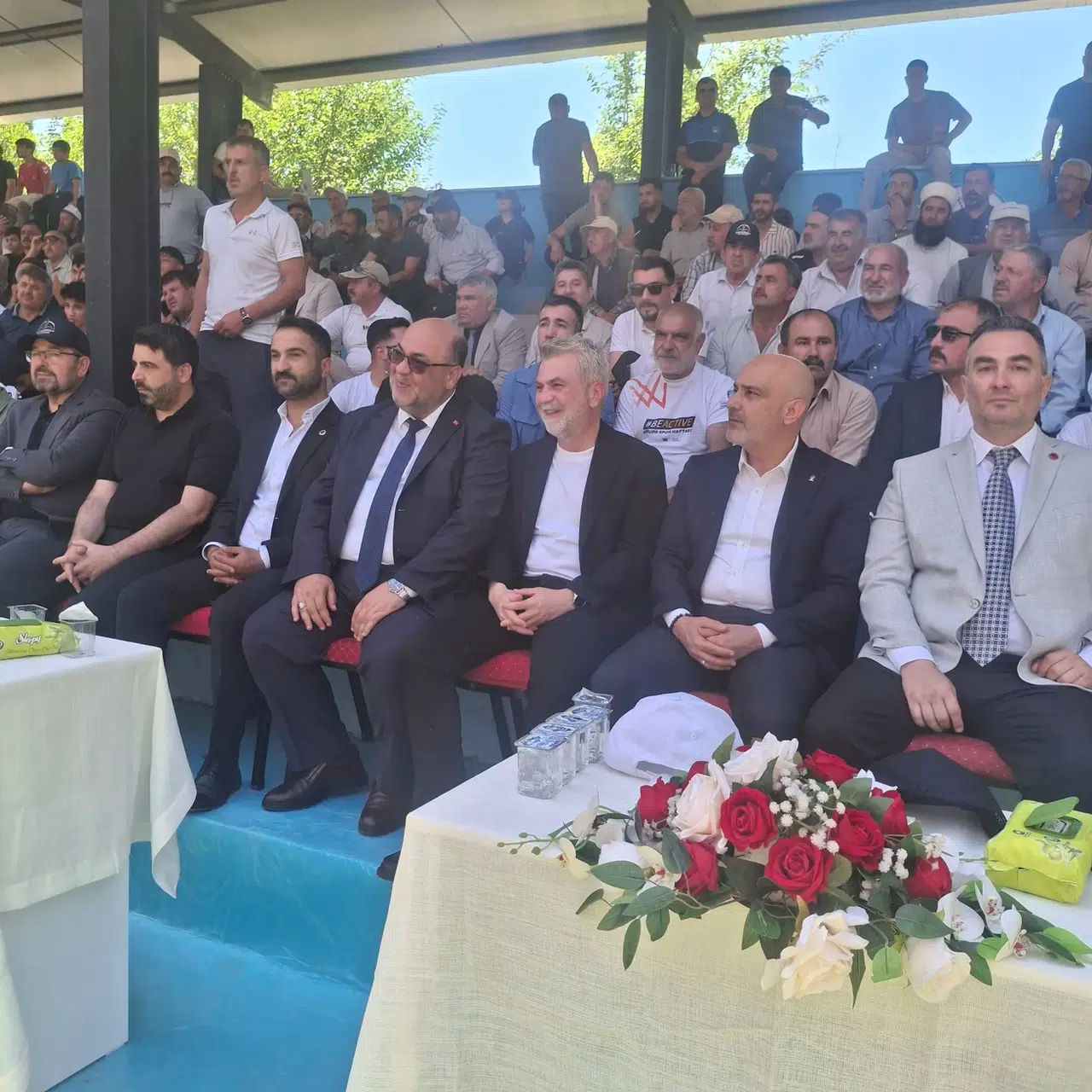 Fırat Görgel, Dereköy Er Meydanı'na Alkışlarla Giriş Yaptı