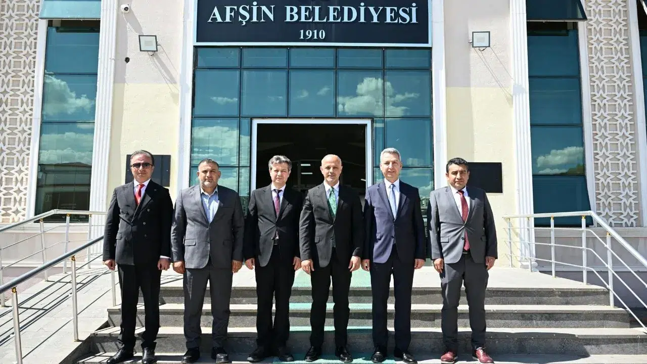 KSÜ Rektörü Okumuş’tan Afşin’e Ziyaret