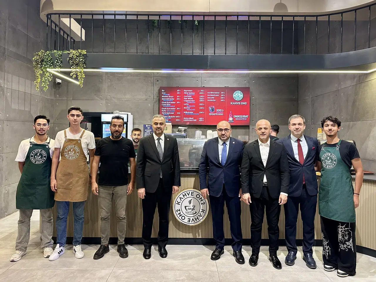 Mehmet Şahin ve AK Parti Heyetinden KahveOn2 Ziyareti
