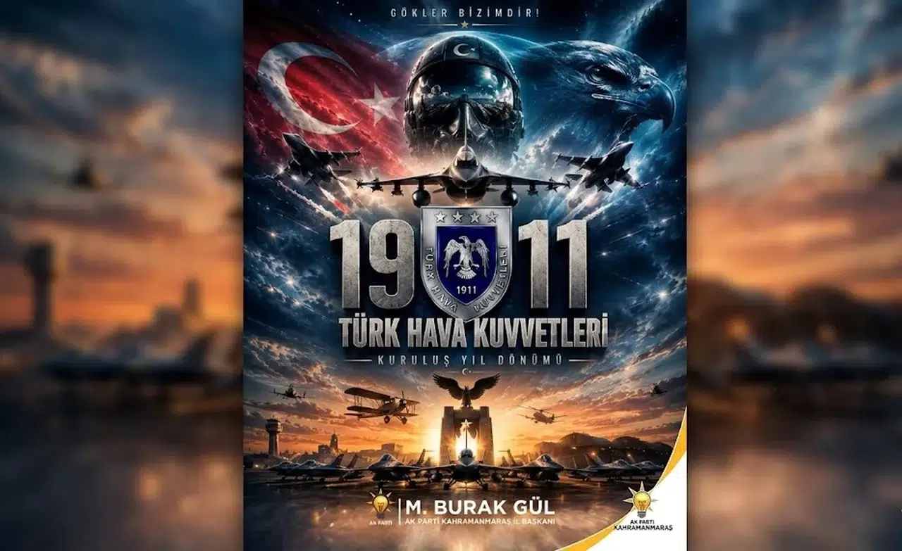 AK Parti İl Başkanı Gül’den Hava Kuvvetleri’ne Kutlama