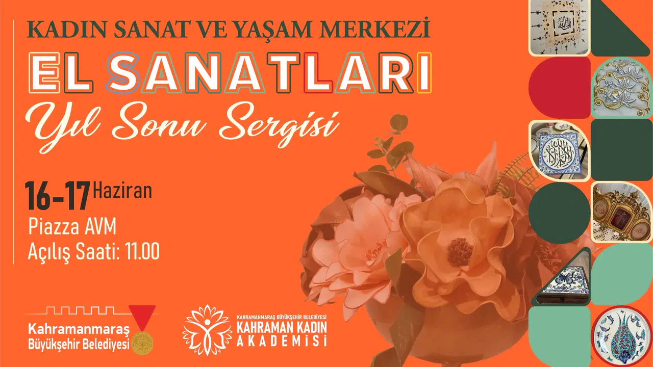 Kadın Sanat Merkezleri'nde eğitimler sona erdi, eserler 16-17 Haziran'da sergilenecek