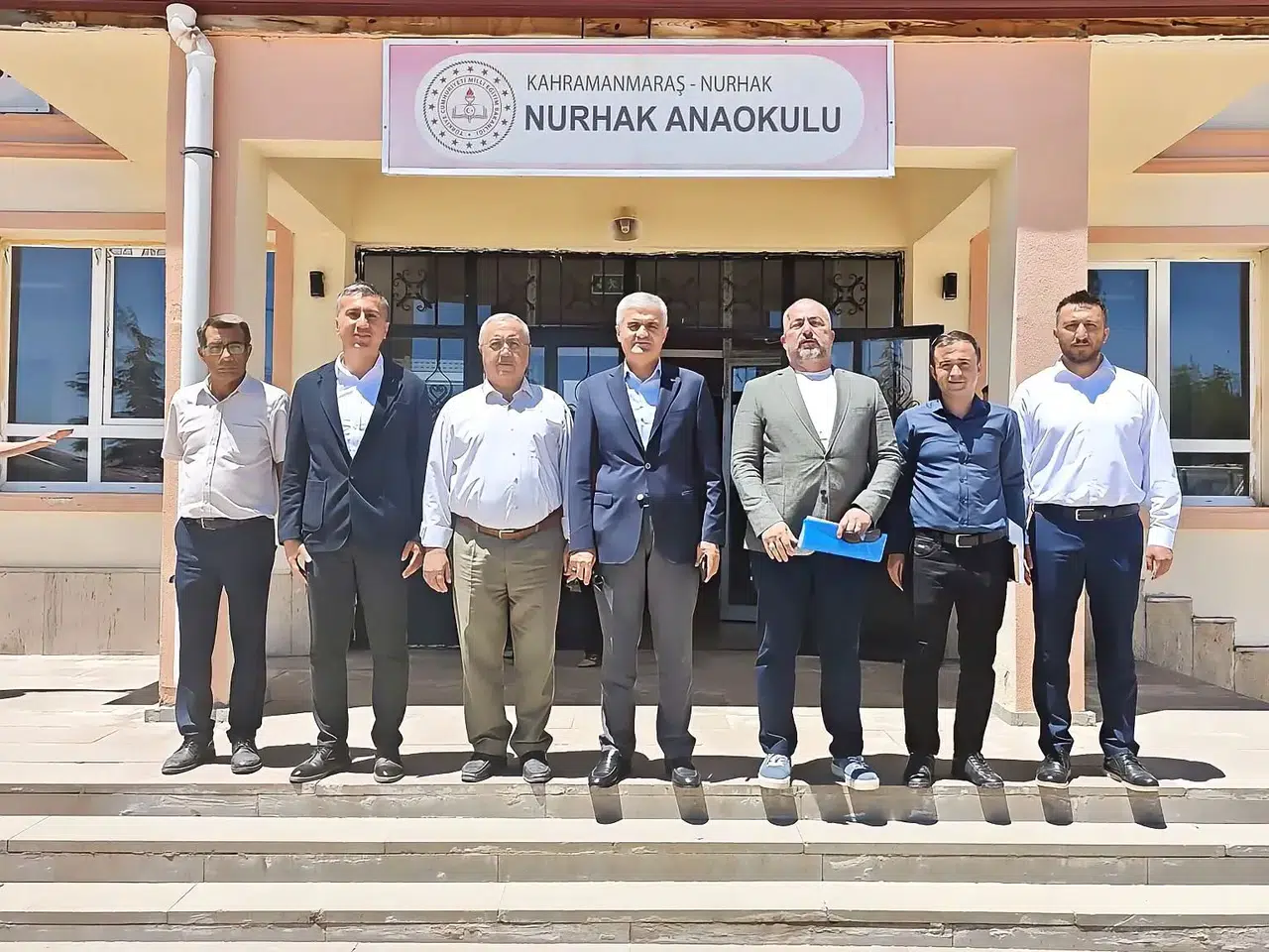 İl Millî Eğitim Müdürü Akpınar Nurhak'ta Eğitim Kurumlarını Ziyaret Etti