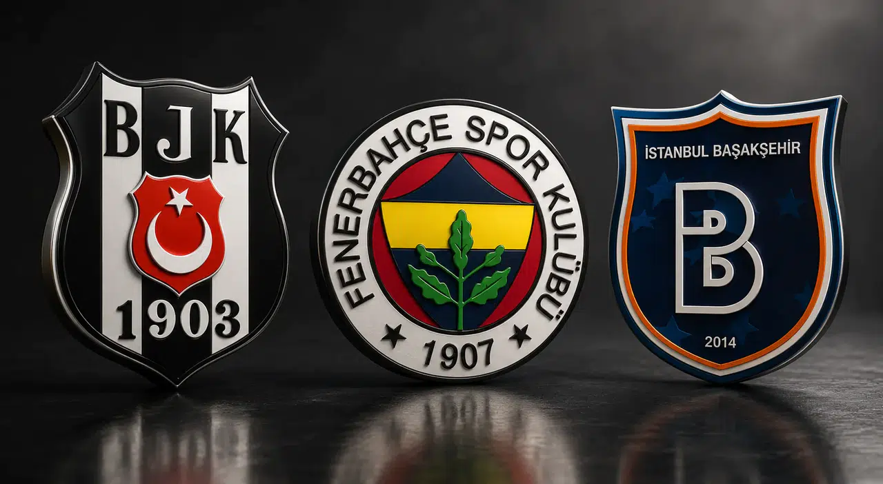 Fenerbahçe, Beşiktaş ve Başakşehir'in Rakipleri Belli Oldu