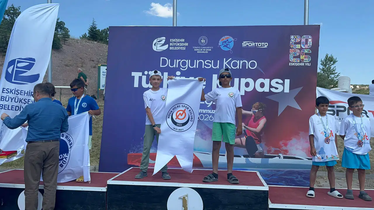 NOVA Hilal Spor Kulübü'nden Kano Branşında Madalya Yağmuru