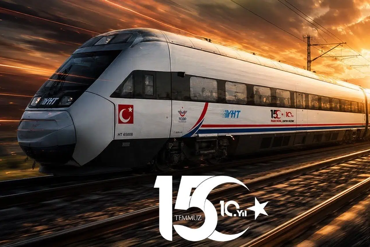15 Temmuz'un 10. yılı için özel tasarım Yüksek Hızlı Trenler hizmete açılıyor