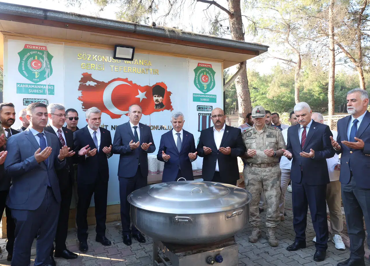 Kahramanmaraş'ta Şehit Aileleri ve Gaziler Aşure Programında Buluştu