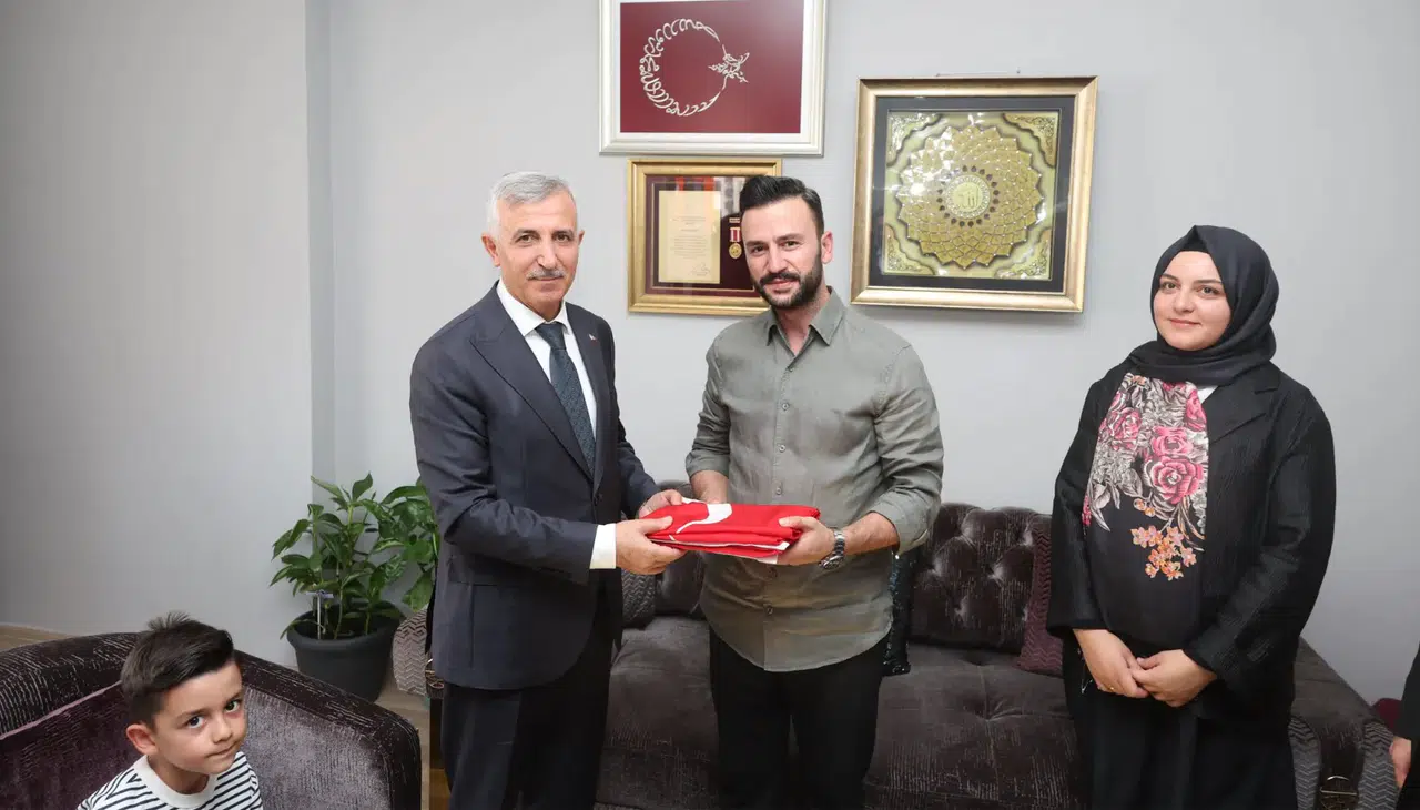 Gazi Serkan Yeşilay'a 15 Temmuz Ziyareti