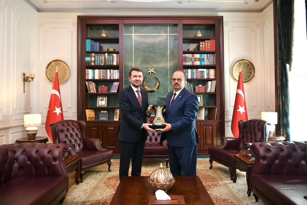 BİK Genel Müdürü Çay'dan Ankara Valiliğine Ziyaret