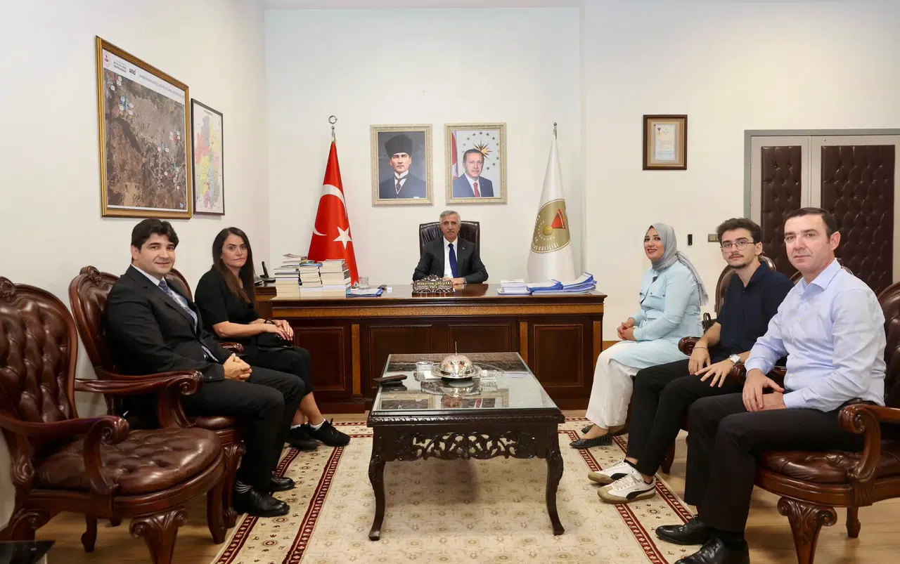 Vali Ünlüer, Cumhurbaşkanlığı Heyetini Ağırladı