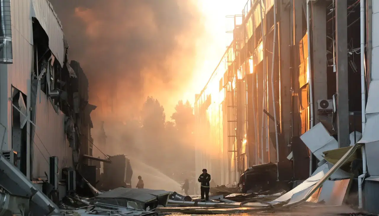 Rusya'dan Kiev'e Balistik Füze Saldırısı: 2 Kişi Hayatını Kaybetti