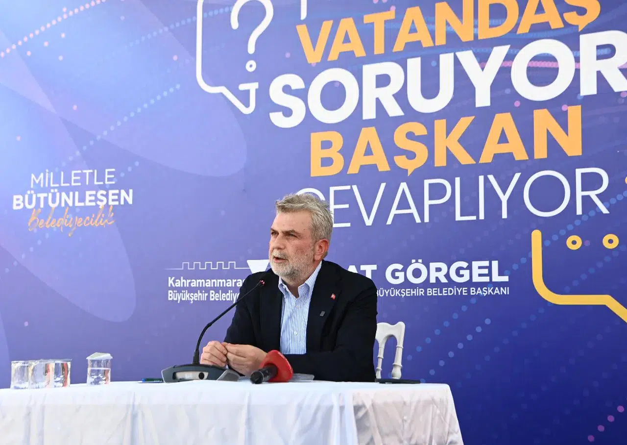 Başkan Görgel, Kahramanmaraş için 20 Milyar TL'lik altyapı ve sosyal yatırımları duyurdu