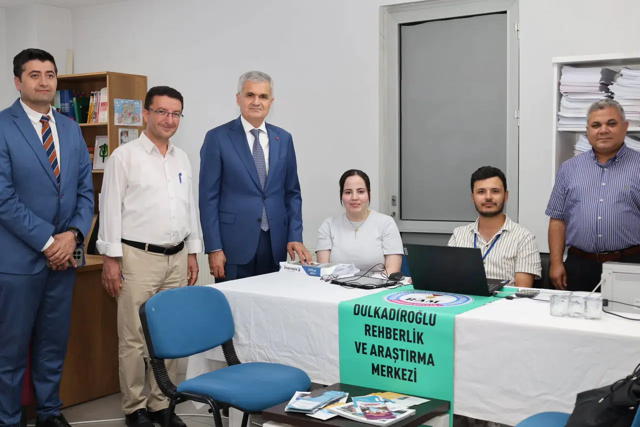 Kahramanmaraş İl Milli Eğitim Müdürü Akpınar’dan YKS Tercih Birimlerine Ziyaret