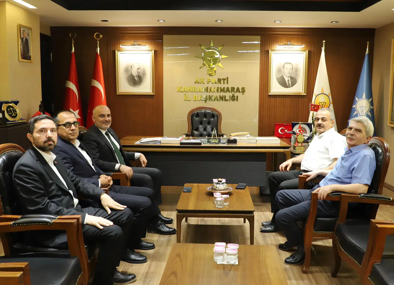 Mehmet İlker Çitil’den AK Parti Kahramanmaraş İl Başkanlığı’na Ziyaret