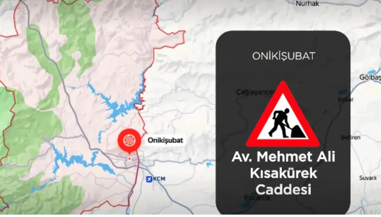 Onikişubat'ta Yol Çalışmaları Sürüyor! İşte O Caddeler