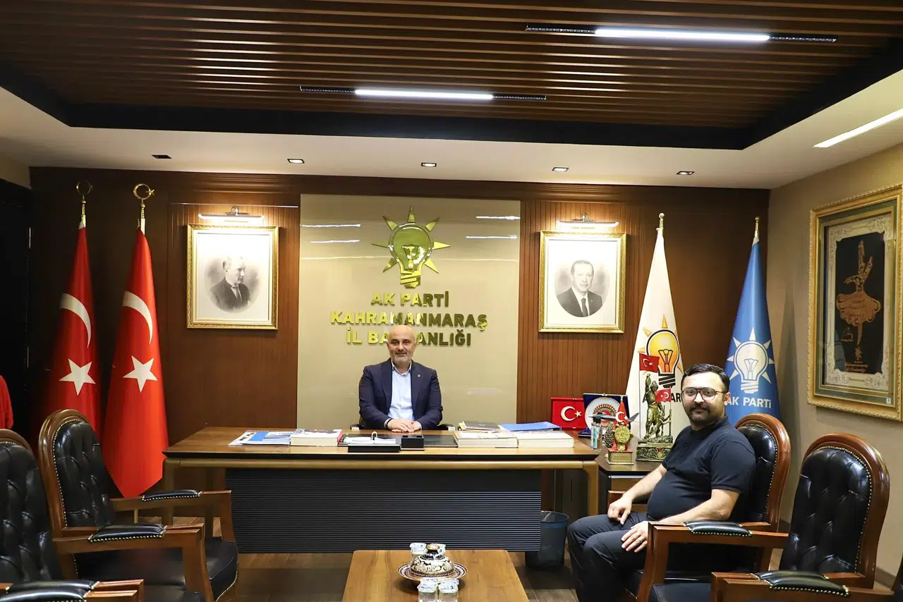 Tural Şahbazlı'dan Kahramanmaraş AK Parti İl Başkanlığına Ziyaret