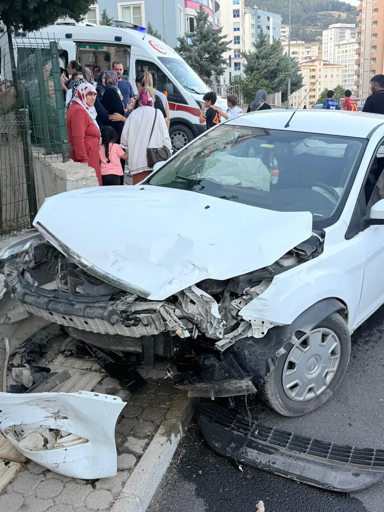 Kahramanmaraş'ta Trafik Kazası: 1 Yaralı