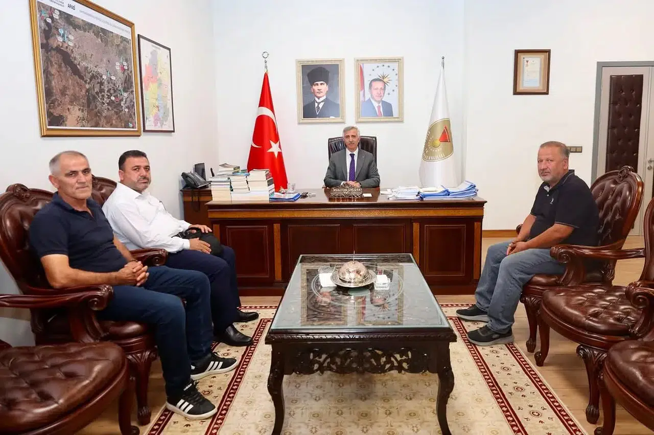 Vali Ünlüer İlçelerden Gelen Temsilcilerle İstişarelerde Bulundu