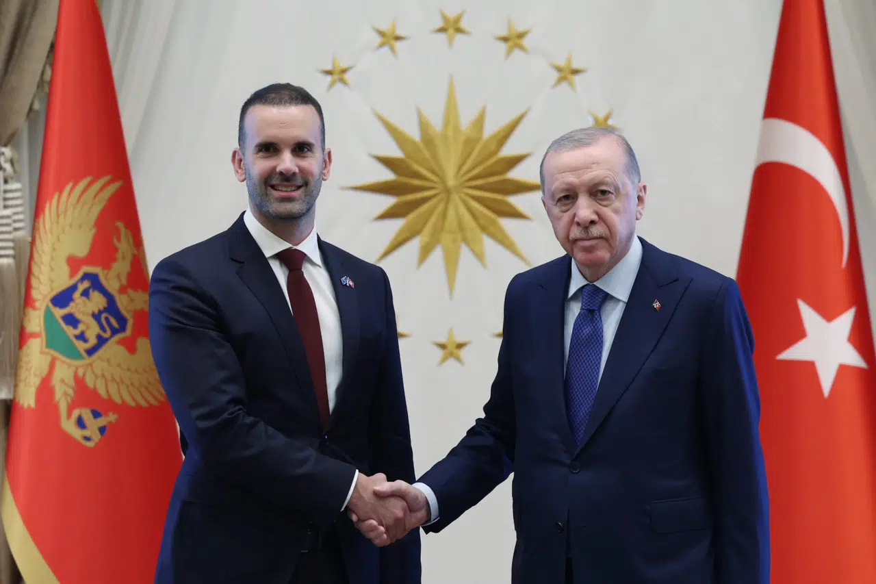 Erdoğan, Karadağ Başbakanı Spajiç'i kabul etti