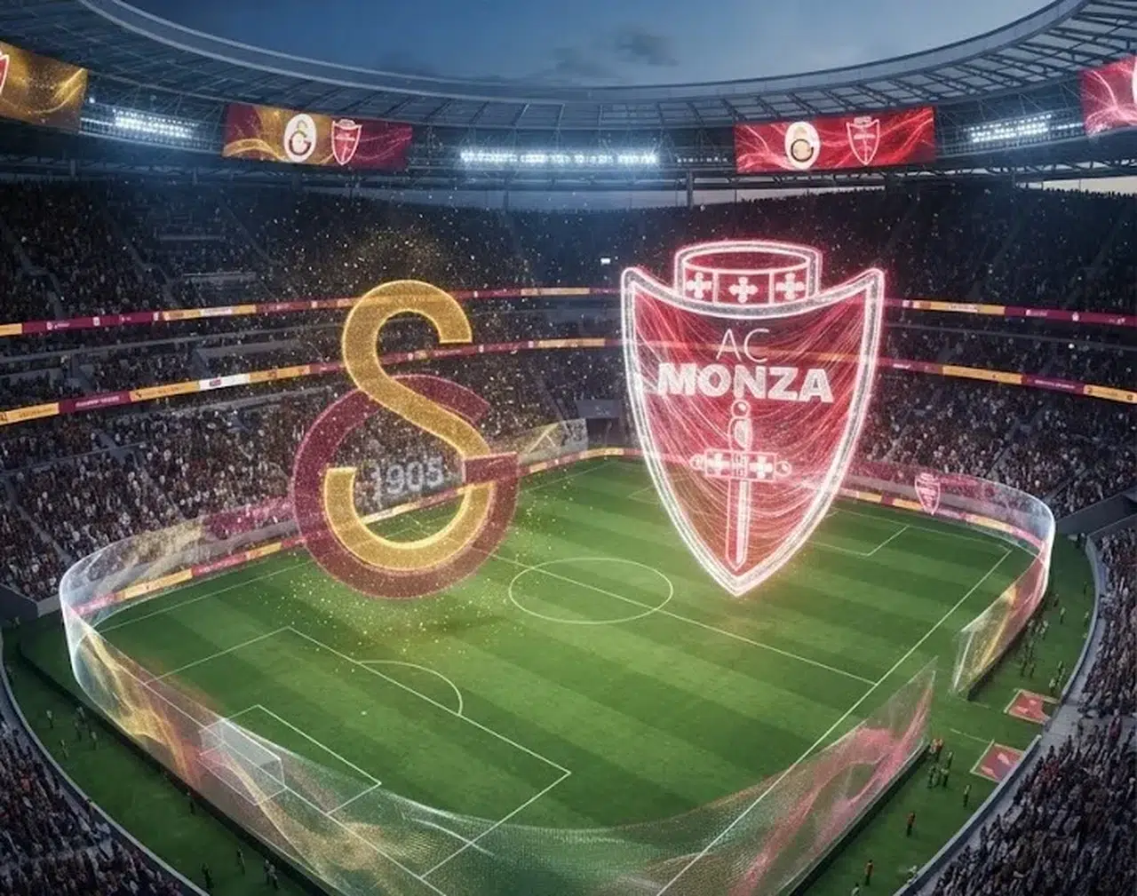 Galatasaray -  Monza Maçında İlk 11'i Belli Oldu