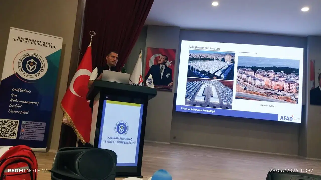 KİÜ Personeline AFAD'dan Afet ve Yangın Eğitimi