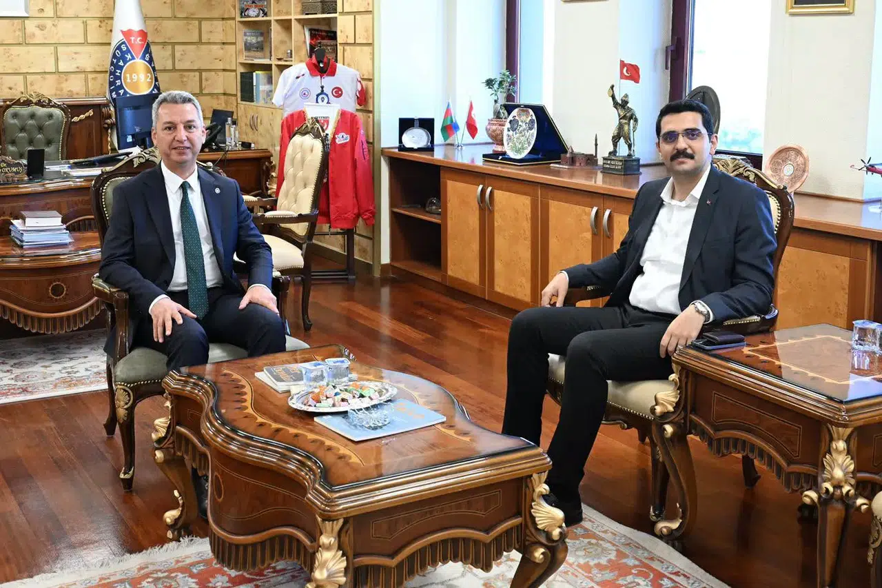 Pazarcık Kaymakamı Teke’den KSÜ’ye Ziyaret