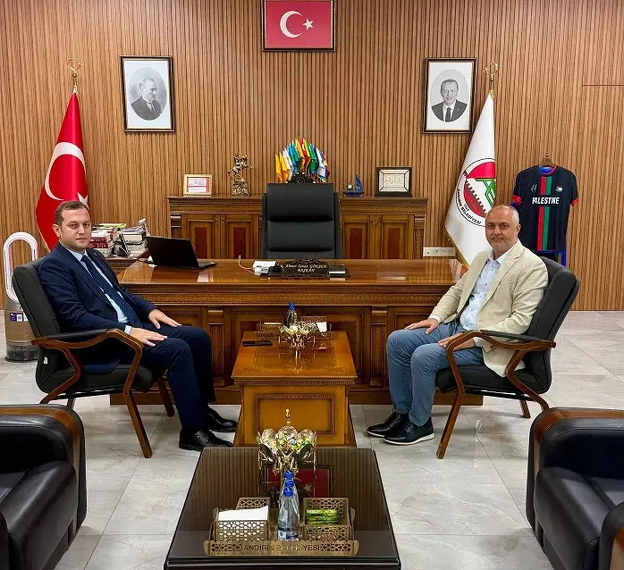 Kaymakam Ömer Bulut’tan Andırın Belediyesine Ziyaret