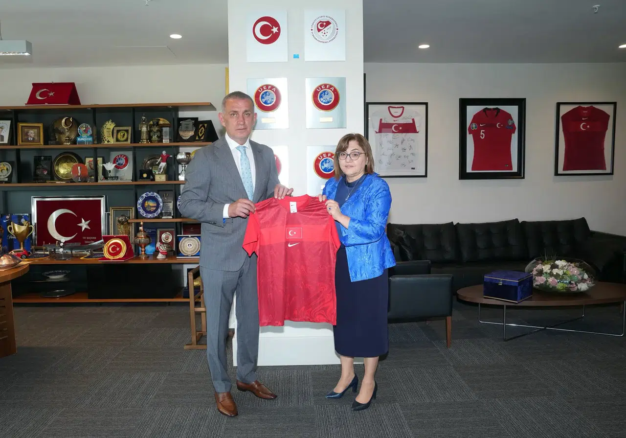 Fatma Şahin’den TFF Başkanı’na Ziyaret