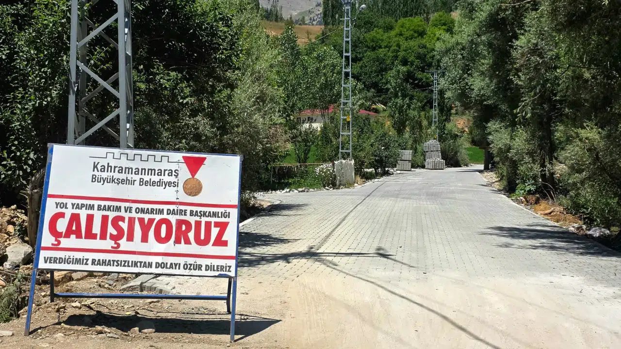 Kahramanmaraş'ta Kırsal Yollara 4 Milyon TL'lik Modernizasyon Yatırımı